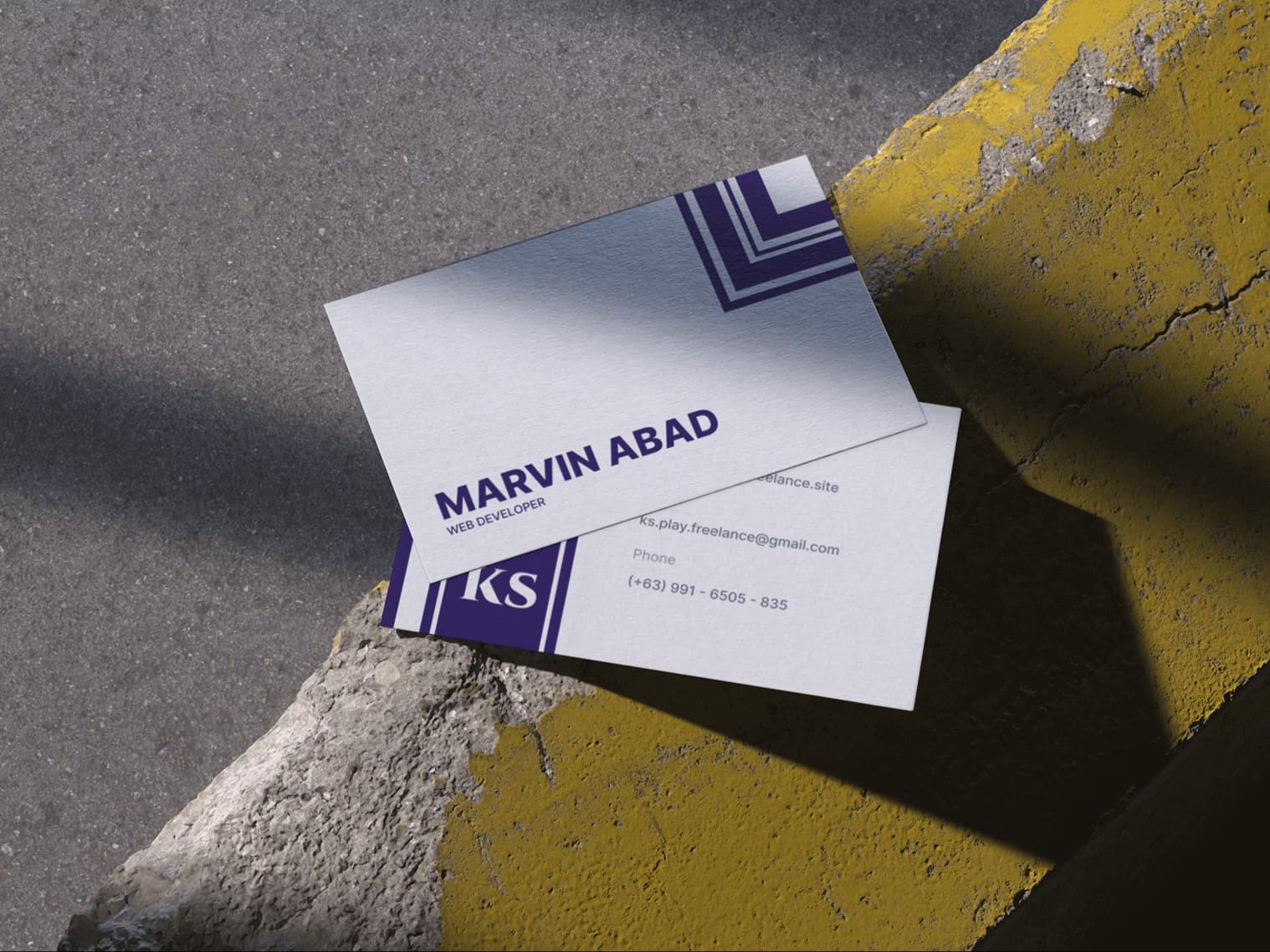 Personal Business Card Design